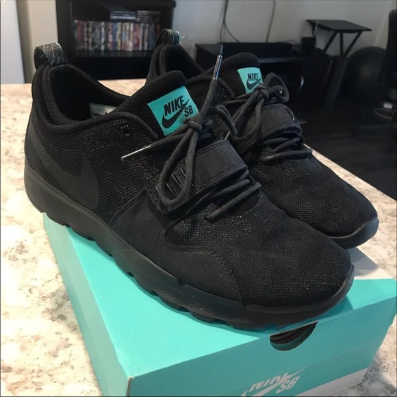 Nike Other - 9.5 Nike Sb Trainerendor Black and green